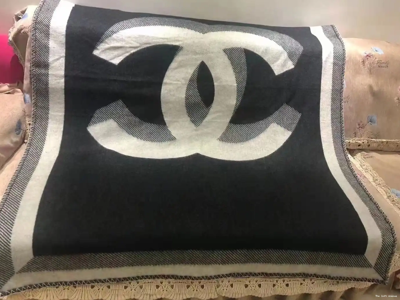 2.0 BLANKET WOOL THROW COCO 0509